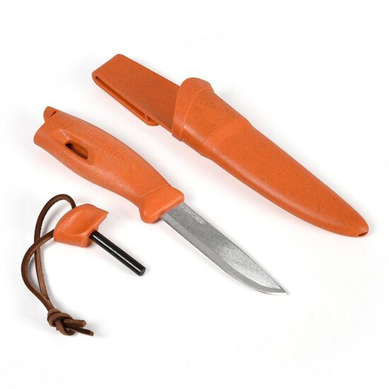 Swedish FireKnife 2in1 rozsdavörös